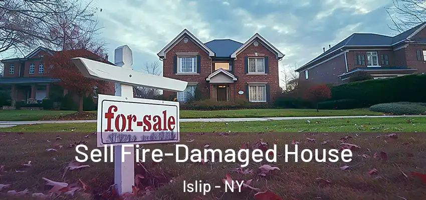  Sell Fire-Damaged House Islip - NY